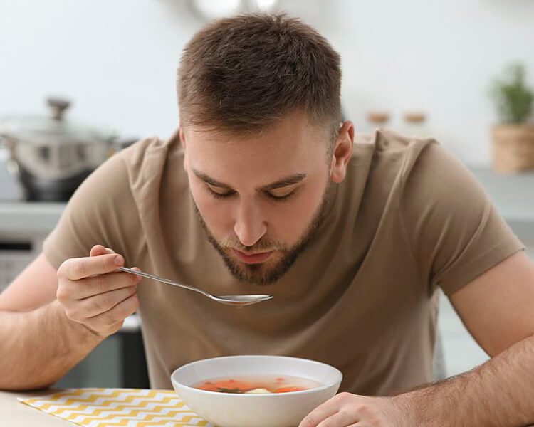 Eat Proper Food - Top Ways To Relieve Pain After a Dental Implant- My Gentle Dentist